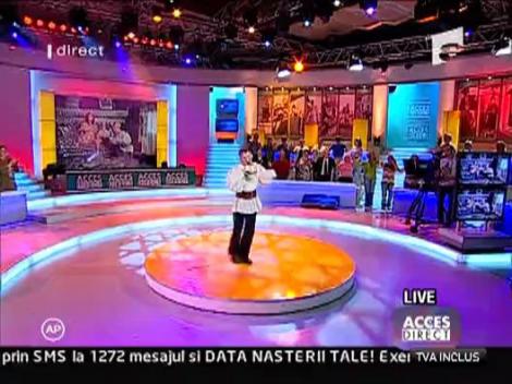 Radu Ile a venit sa cante la Acces Direct