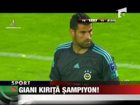 Giani Kirita a iesit campion, in Turcia cu Bursaspor
