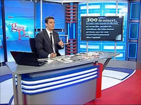 Mircea Badea si mitingul minerilor