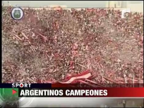 Argentinos Juniors este campioana Argentinei
