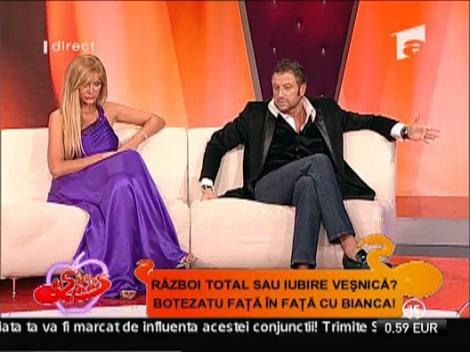 Bote: "Bianca nu ma mai poate rani"