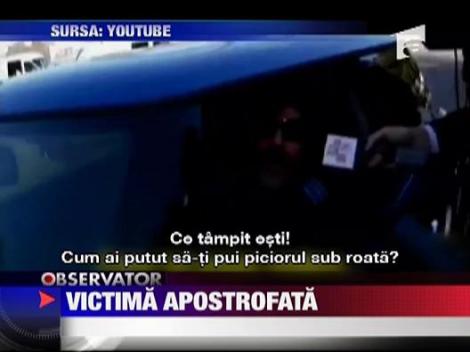 Maradona a calcat cu masina pe picior un cameraman