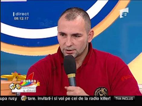 Alexandru Lungu si Ciprian Sora, demonstratie de K1