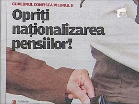 Ministrul Vladescu vrea sa taie din pensiile private