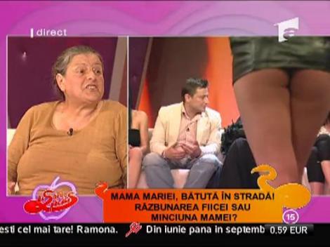 Maria Cracana: "Mama inceteaza! Te faci de ras!"
