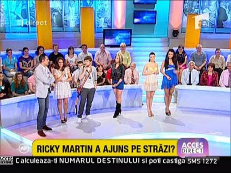 Ricky Martin de Romania a ajuns pe strazi?