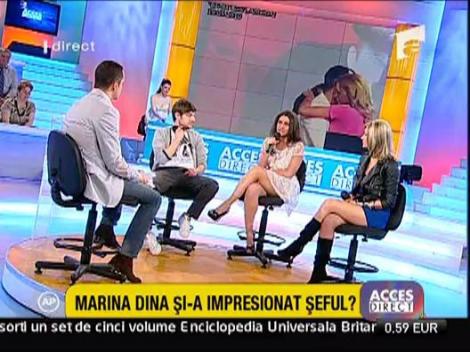Marina Dina l-a impresionat pe Mihai Morar?