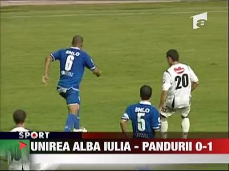 Unirea Alba Iulia - Pandurii 0-1