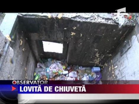 I-a cazut o chiuveta in cap