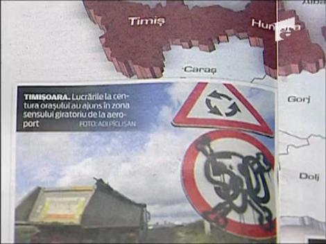 Constructorii de drumuri tureaza la ralanti