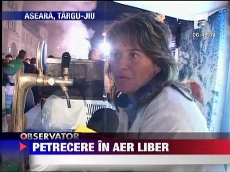 Petrecere in aer liber