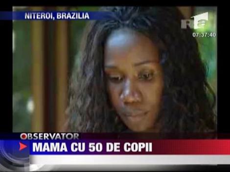 Mama cu 50 de copii