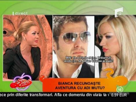 Bianca neaga aventura cu Adi Mutu