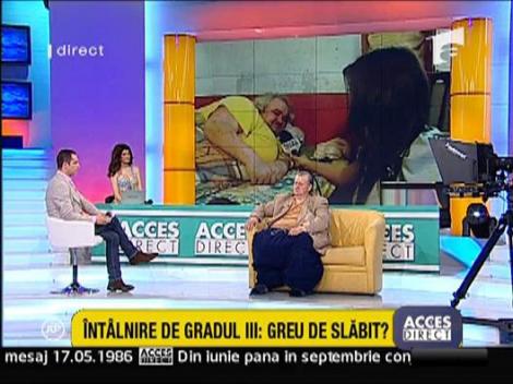 C. Capatinescu, la 350 kg: "Sper sa-mi indeplinesc visul"