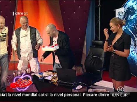 Dan Capatos, sarbatorit in platoul emisiunii