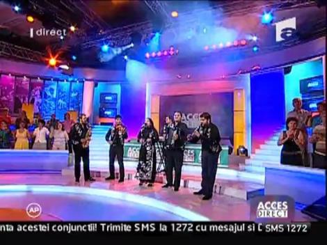 Kristiyana a cantat manele la Acces Direct