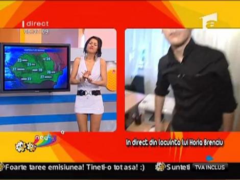 Daniela suparata pe vreme