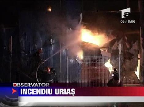 Incendiu de proportii la Dragonul Rosu