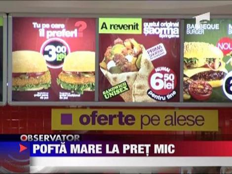 Pofta mare la pret mic