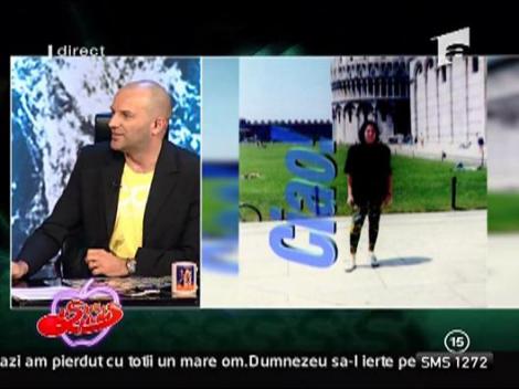 Oana Roman, la picnic cu Boriss Becker