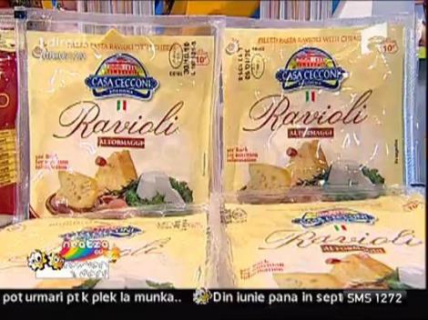 Ravioli cu branza