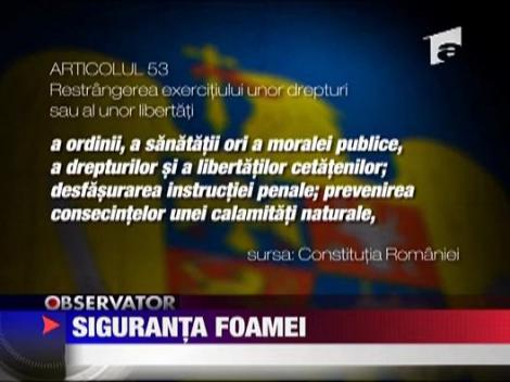 Siguranta foamei!