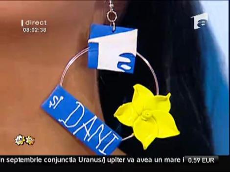Daniela Crudu are cercei noi