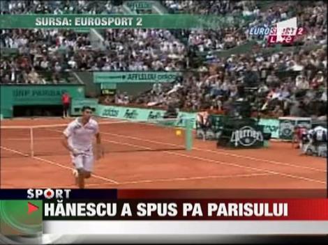 Hanescu a fost eliminat la Roland Garros