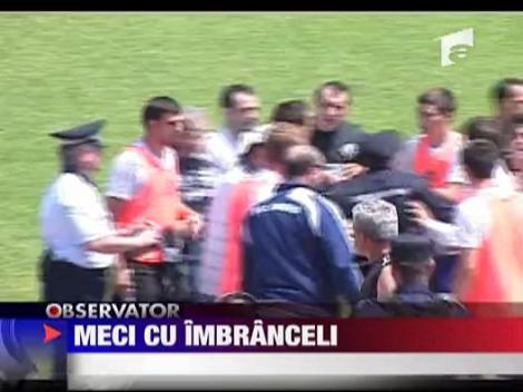 Scandal la meciul Arges - U Cluj