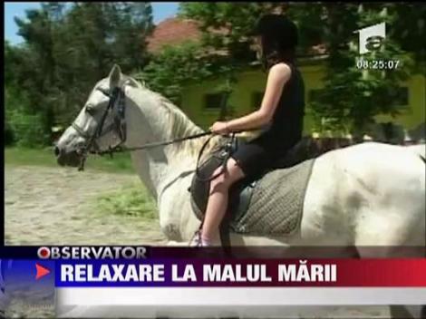 Echitatie la malul marii