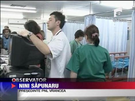 De la bal, la spital