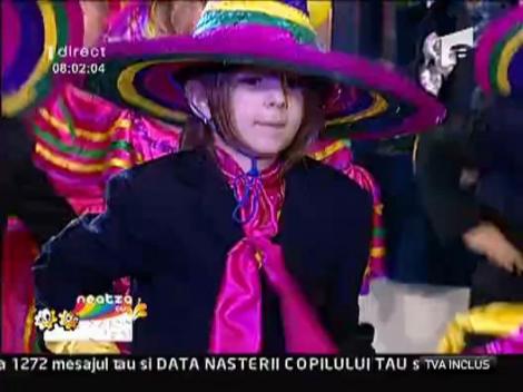 Copiii au dansat la Neatza, chiar de ziua lor!