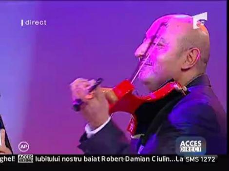 Monica Anghel a cantat la Acces Direct