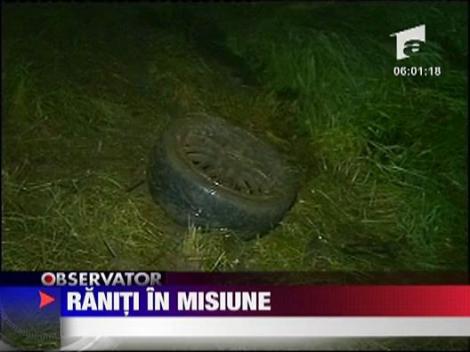 Raniti in misiune! Traficantii nu au oprit in vama