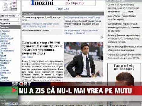 Lucescu nu a spus niciodata ca nu-l mai selectioneaza pe Mutu