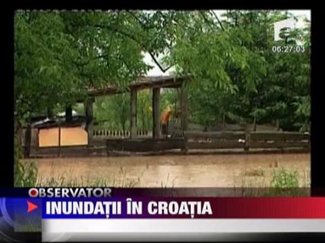 Inundatii in Croatia
