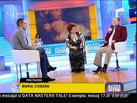 Maria Ciobanu vorbeste despre boala maestrului Simion Pop