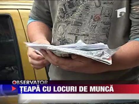 Teapa cu locuri de munca