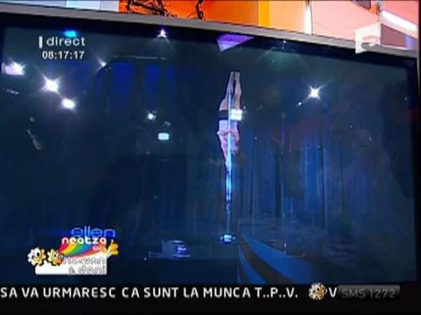 Valorosu', somat sa invete echilibristica la bara