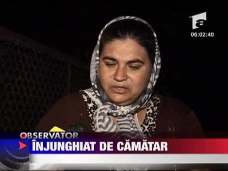 Injunghiat de un camatar
