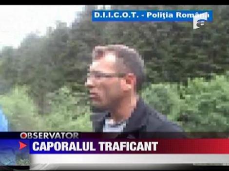 Militar arestat pentru trafic de droguri