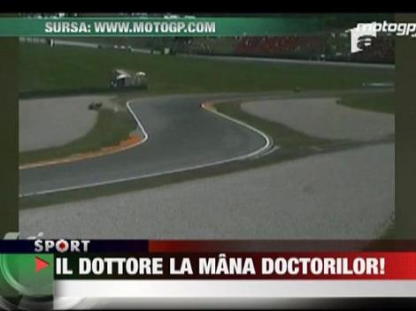 Valentino Rossi s-a accidentat grav si va pierde titlul mondial!
