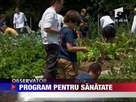 Michelle Obama, program pentru sanatate