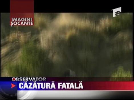 IMAGINI SOCANTE  Cazatura fatala