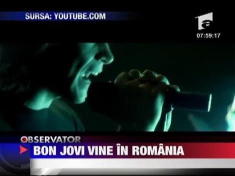 John Bon Jovi ar putea veni in Romania
