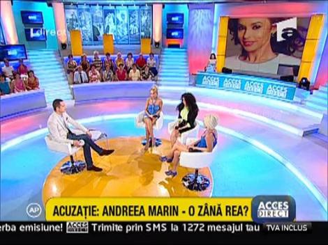 Acuzatie: Andreea Marin – o zana rea?