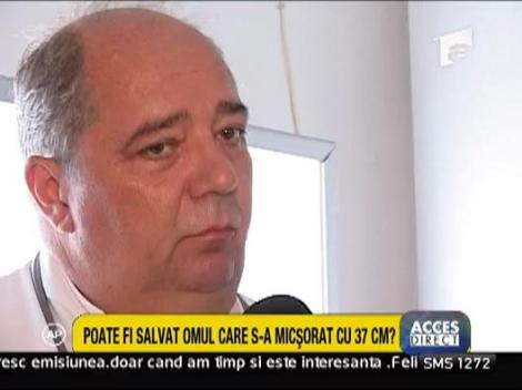 Poate fi salvat omul care s-a micsorat cu 37 de centimetri?