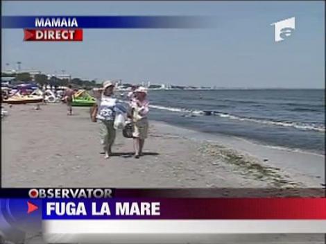 Week-end canicular pe litoral