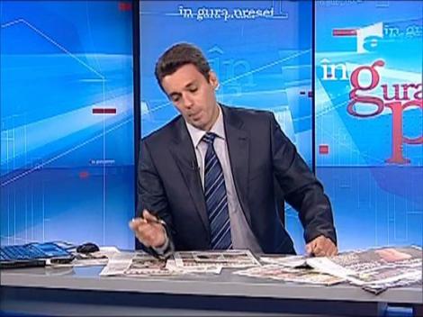 Mircea Badea ironizeaza ziarul Evenimentul Zilei