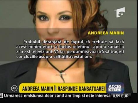 Andreea Marin: "Livia a vrut doar sa apara in ziare"